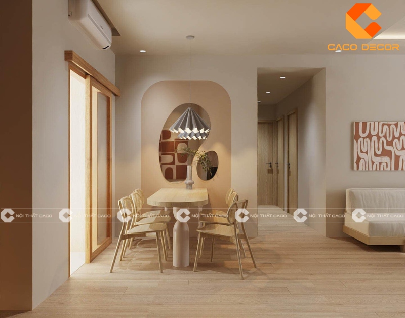 Bàn ăn nhỏ dành cho nhưng thiết kế chung cư